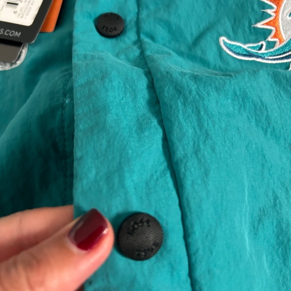 Hugo Boss Miami Dolphins NFL Men’s Blue Jacket - Picture 5 of 9
